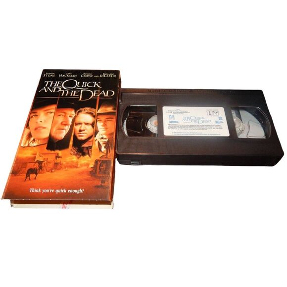 The Quick And The Dead 1995 TriStar Pictures vintage VHS in original case - Picture 2 of 5